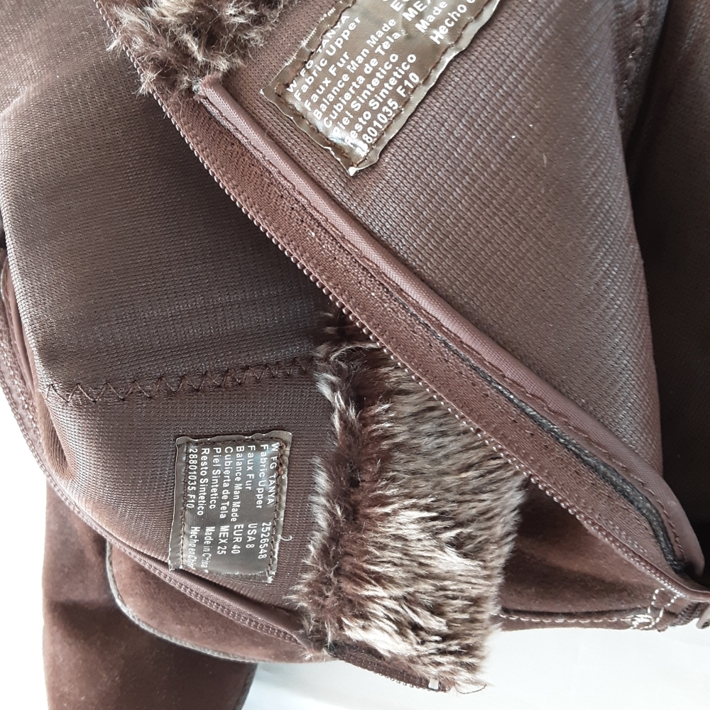Faded Glory #214 Women's Brown Boots Sz 8 Preowned Good Condition - Picture 12 of 12